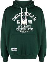 CHOCOOLATE hoodie en coton à logo brodé - Vert