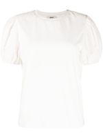 Jason Wu t-shirt en dentelle à manches bouffantes - Blanc - thumbnail