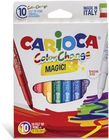 Carioca viltstiften Magic, 10 stiften in een kartonnen etui - thumbnail