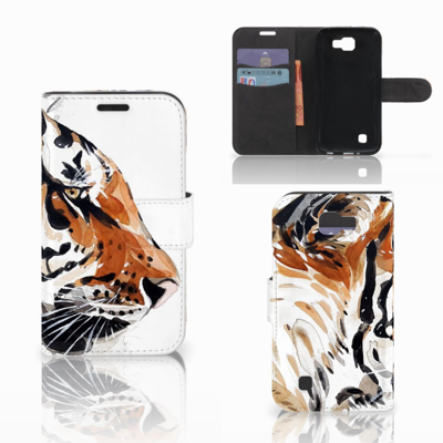 Hoesje LG K4 Watercolor Tiger