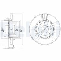 Remschijf BG3501C - thumbnail