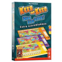 999 Games Keer op Keer Scoreblok 3 stuks Level 2, 3 en 4 - Dobbelspel - 8+