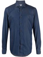 ETRO chemise en jean - Bleu