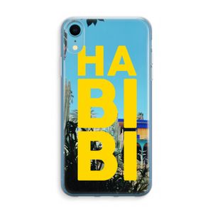 Habibi Majorelle : iPhone XR Transparant Hoesje