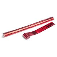 MagicFX Metallic streamers 20m x 5cm rood