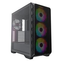 MONTECH AIR 903 MAX Midi-tower PC-behuizing Zwart 4 voorgeïnstalleerde LED-ventilators - thumbnail