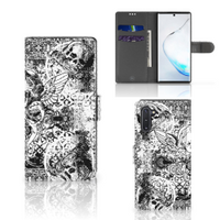 Telefoonhoesje met Naam Samsung Galaxy Note 10 Skulls Angel