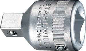 Stahlwille Verloopstuk | aandrijfvierkant 3/4 inch | aandrijfvierkant 1/2 inch lengte 55 mm | 1 stuk - 15030003 15030003