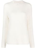 Lisa Yang Sila crew-neck cashmere jumper - Jaune