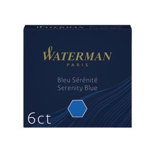 Inktpatroon Waterman internationaal Florida blauw