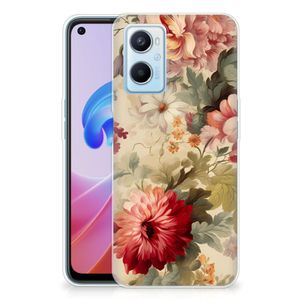 TPU Case voor OPPO A96 | OPPO A76 Bloemen