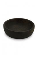 Vt wonen Bowl mango wood mini black 8x2.5 cm
