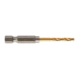 Milwaukee Accessoires Metaalboor SWave HSS-G Ti. 3mm -10pcs - 4932478176