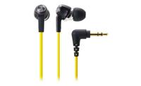 Audio-Technica ATH-CK323M Hoofdtelefoons In-ear Zwart, Geel