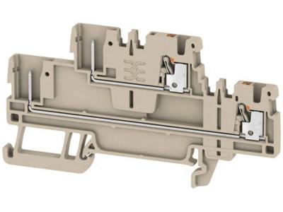 Dubbeldeksdoorgangsklem Weidmüller APGTB 1.5 2T 4C/2 2485840000 Beige 50 stuk(s)