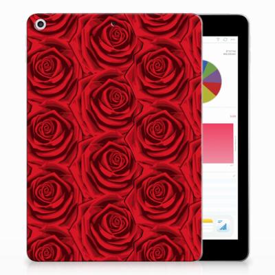Apple iPad 9.7 2018 | 2017 Siliconen Hoesje Red Roses Apple iPad 9.7 2018 | 2017 Siliconen Hoesje Red Roses