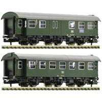 Fleischmann 809910 N set van 2 ombouwwagens 2e klas van de DB