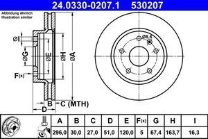 Powerdisc Remschijf 24033002071