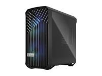 Fractal Design FD-C-TOR1C-02 Torrent Compact Rgb, lichte getint gehard glas zijpanelen, open rooster voor maximale luchtinname, mini