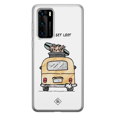 Huawei P40 siliconen hoesje - Let's get lost