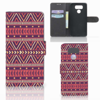 LG G6 Telefoon Hoesje Aztec Paars