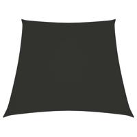 vidaXL Zonnescherm trapezium 3/4x3 m oxford stof antracietkleurig