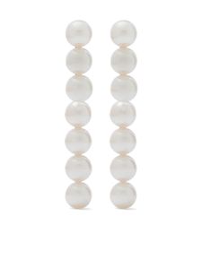 TASAKI boucles d'oreilles Balance en or 18ct ornées de perles Akoya