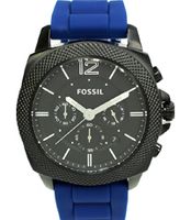 Horlogeband Fossil BQ2033 Silicoon Blauw 24mm - thumbnail