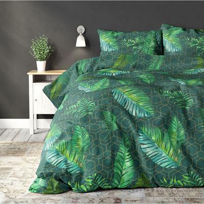 Sleeptime Elegance Leaves Decoration Green Lits-jumeaux (240 x 200/220 cm + 2 kussenslopen)