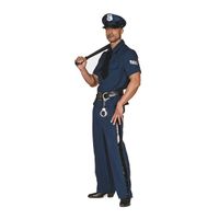 Grote maten verkleedkleding politie 60 (4XL)  -