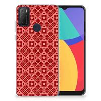 Alcatel 1S (2021) TPU bumper Batik Rood - thumbnail