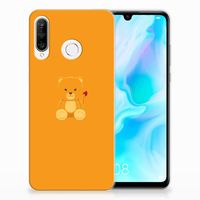 Huawei P30 Lite Telefoonhoesje met Naam Baby Beer