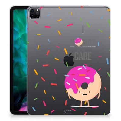 iPad Pro 12.9 (2020) | iPad Pro 12.9 (2021) Tablet Cover Donut Roze iPad Pro 12.9 (2020) | iPad Pro 12.9 (2021) Tablet Cover Donut Roze