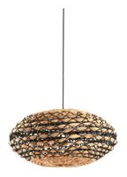 Light & Living Hanglamp Tripoli Rotan, 50cm - Naturel/Zwart - thumbnail