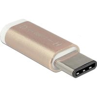 DeLOCK 65677 tussenstuk voor kabels USB 2.0-C USB 2.0 Micro-B Koper - thumbnail