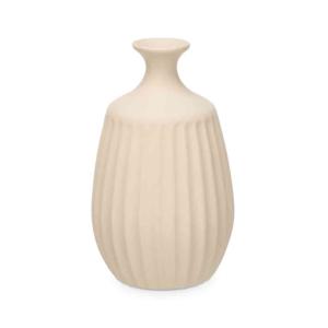 Bloemenvaas Antique Athena - creme wit - keramiek - D21 x H39 cm