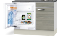 Kitchenette 100cm Vigo incl mini inbouw koelkast RAI-2252