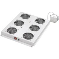 Digitus DN-19 FAN-4-SRV 19 inch 4 x Ventilator voor patchkast 1 HE Grijs - thumbnail