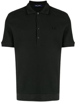 Fred Perry Poloshirt met geborduurd logo - Groen