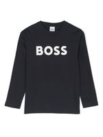 BOSS Kidswear t-shirt à logo imprimé - Bleu - thumbnail