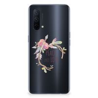 OnePlus Nord CE 5G Telefoonhoesje met Naam Boho Text - thumbnail