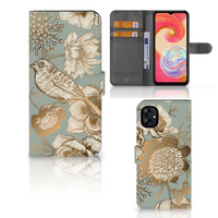 Hoesje voor Samsung Galaxy A04e Vintage Bird Flowers