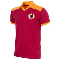 AS Roma Retro Voetbalshirt 1980 - thumbnail