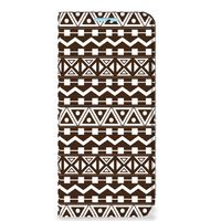 Xiaomi Redmi Note 11/11S Hoesje met Magneet Aztec Brown - thumbnail