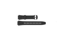 Horlogeband Casio W800H / W-800 / 10268612 Kunststof/Plastic Zwart 18mm - thumbnail