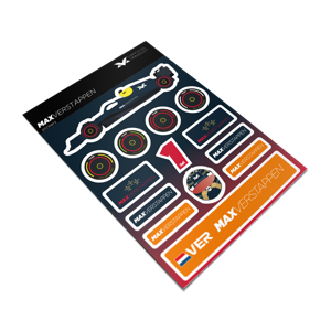 Stickervel - Max Verstappen