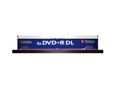 Verbatim 43666 DVD+R DL disc 8.5 GB 10 stuk(s) Spindel