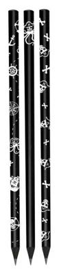 Moses potlodenset piraat 17,5 cm zwart 3 stuks Moses potlodenset piraat 17,5 cm zwart 3 stuks