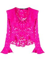 ROTATE BIRGER CHRISTENSEN blouse en broderie anglaise - Rose