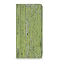 Xiaomi 11T | Xiaomi 11T Pro Book Wallet Case Green Wood - thumbnail